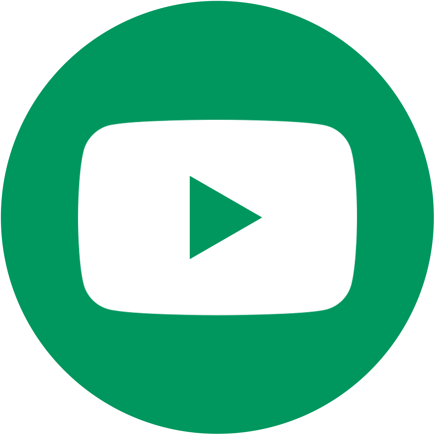 YouTube-Icon grün