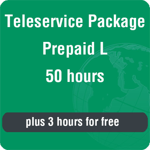 Premium Support included in this teleservice package, plus 3 hours support for free