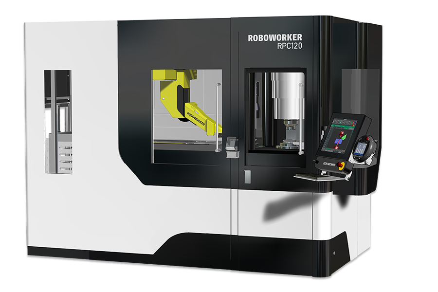 The high-tech powder press cell for your production: the ROBOWORKER RPC