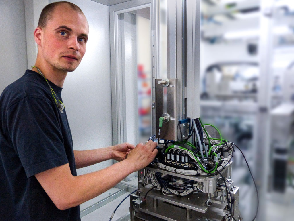 Montage einer Baugruppe